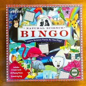 New eeBoo BINGO Game Natural Science Bingo 2022